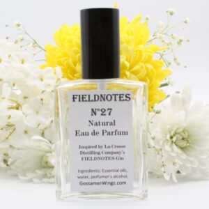 Bottle of Fieldnotes perfume