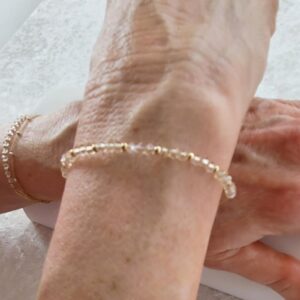 Crystal Honey with Gold Filled Beads